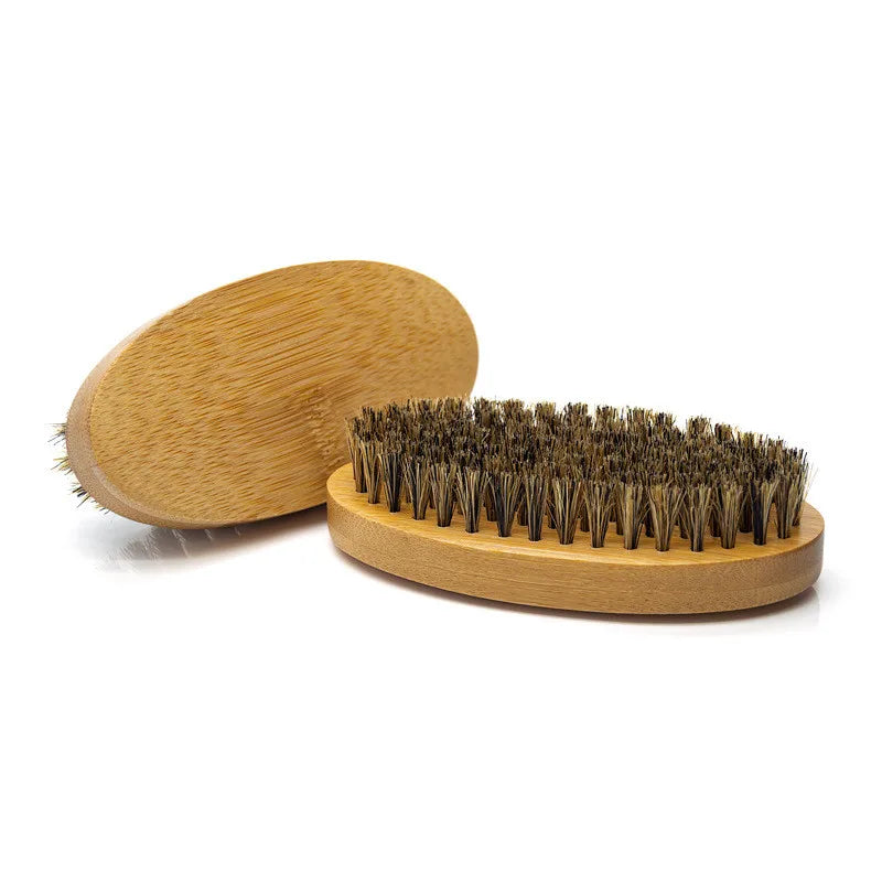 The Smooth Geezer Beard Brush & Comb Kit
