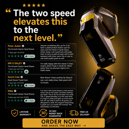 The Smooth Geezer Head Shaver