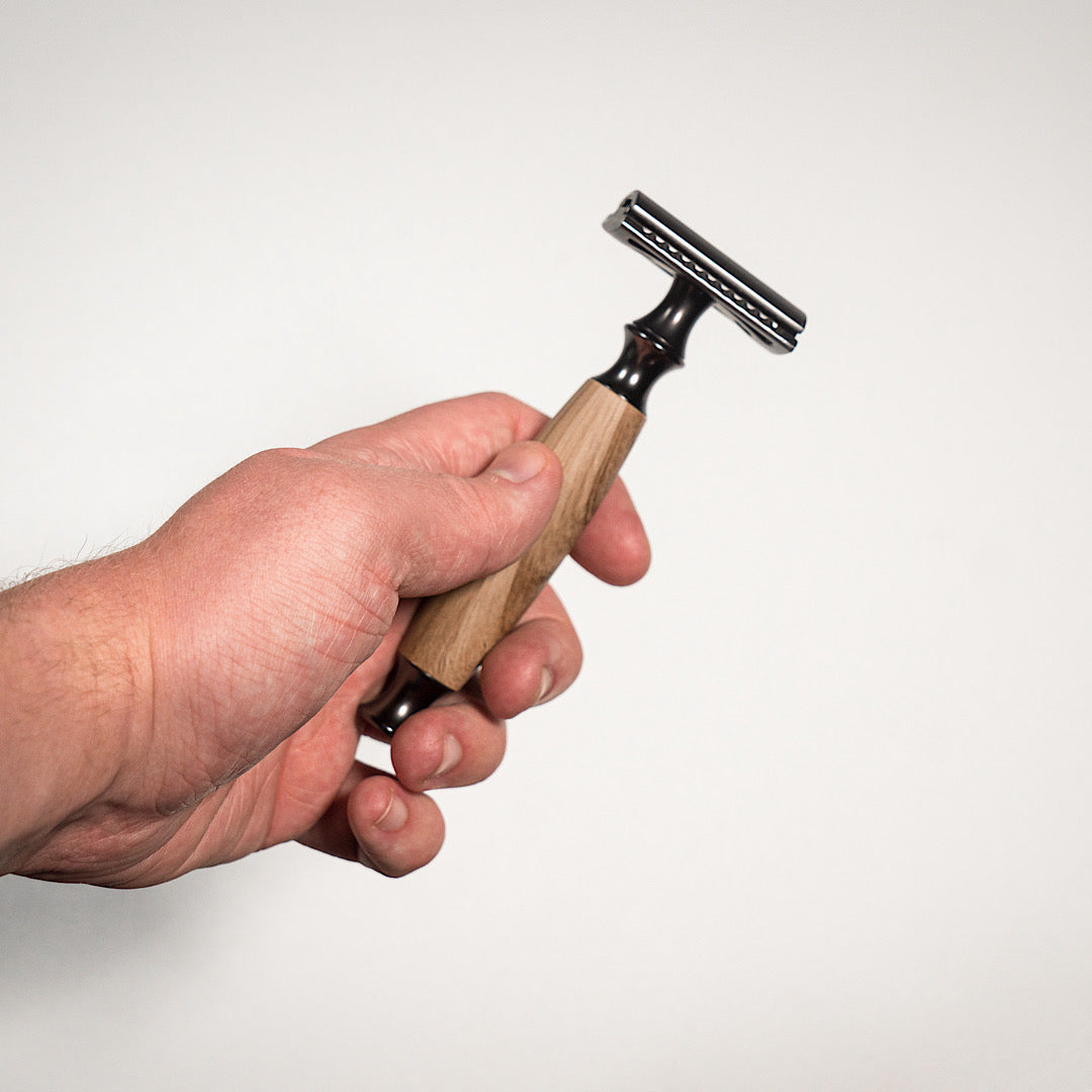 The Modern Geezer - Black Safety Razor