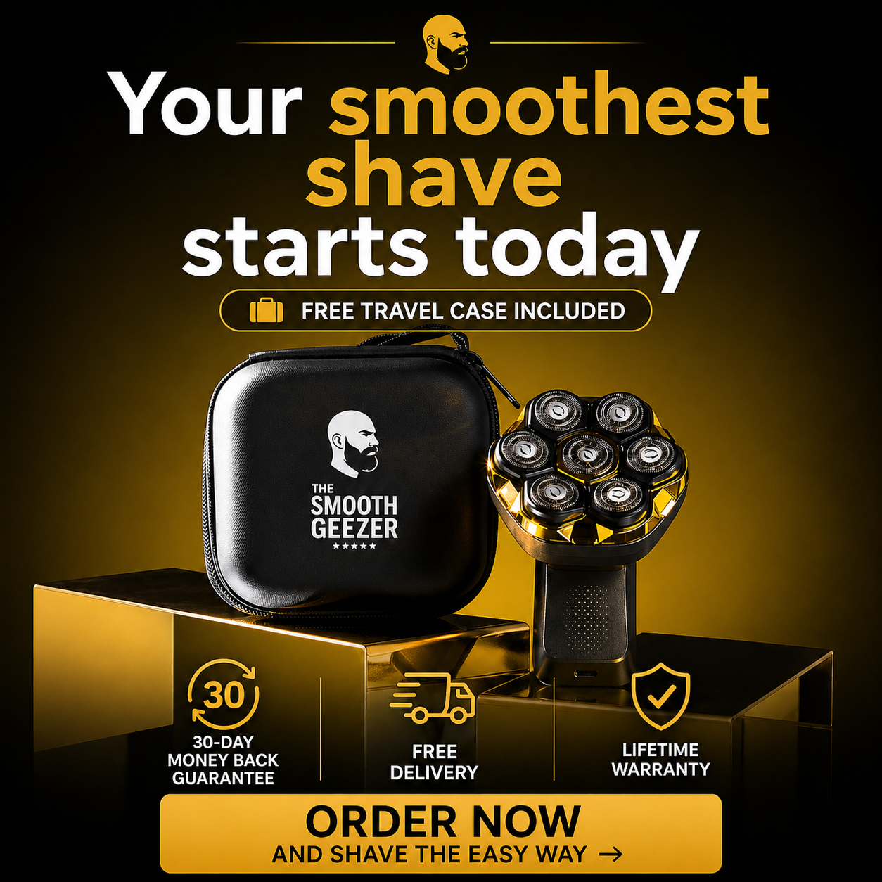 The Smooth Geezer Head Shaver